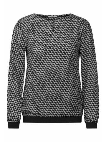Cecil Druckbluse für Damen in grau