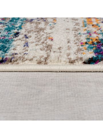 KADIMA DESIGN Pflegeleichter Designer-Teppich mit abstraktem Muster, strapazierfähig