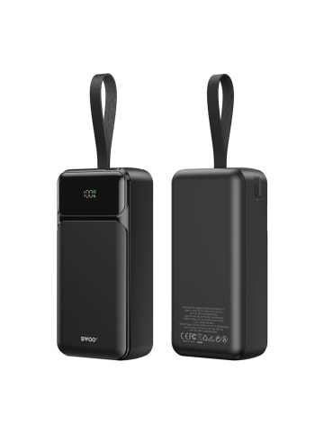 Wisam BWOO 65W Powerbank 30000 mAh 2x USB-A, 1x USB-C mit LCD-Display
