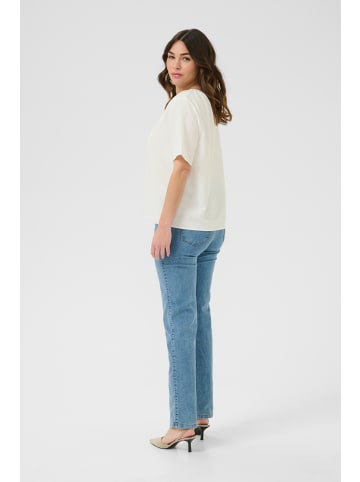 Kaffe Bluse kurzarm KApaulina Regular fit in Chalk CC.