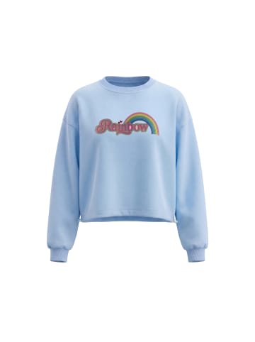 myMo Women Sweatshirt in Light Blue