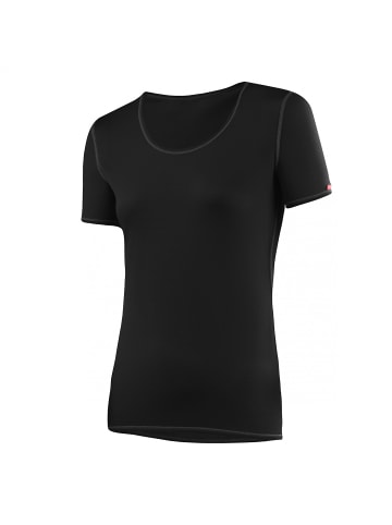 Löffler Unterhemd Transtex Light KA in Schwarz