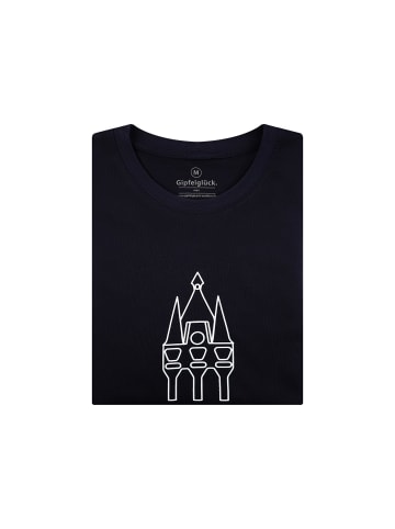 Gipfelglück Freizeitshirt Henri in Navy