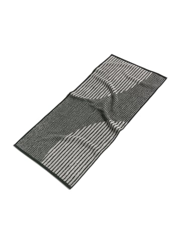 Möve Duschtuch Illusions in cashmere/black