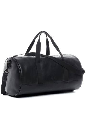 FEYNSINN Leder-Reisetasche Leder Weekender Unisex FINLAY in schwarz