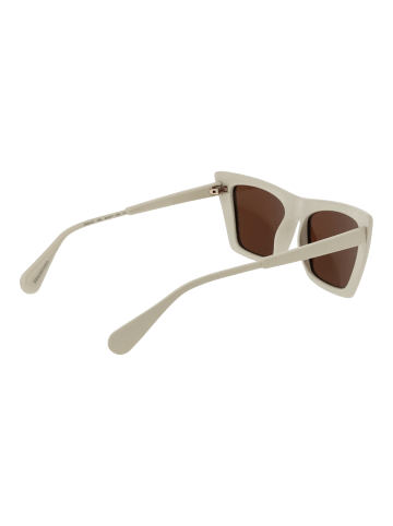 MAX & CO Damen Sonnenbrillen Quadrat Beige