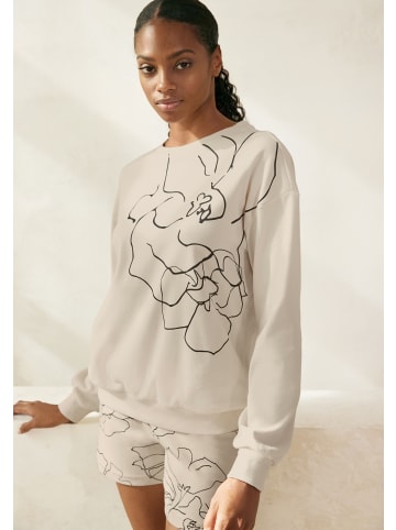 LASCANA Sweatshirt in creme