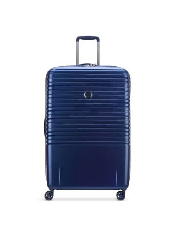 Delsey Caumartin 4-Doppelrollen Trolley 76 cm in stahlblau