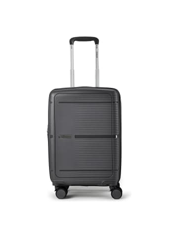 benzi 5899 4 Rollen Kabinentrolley S 55 cm mit Dehnfalte grau