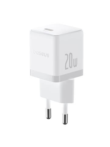 Baseus Palm 20W USB C Wandladegerät Weiß