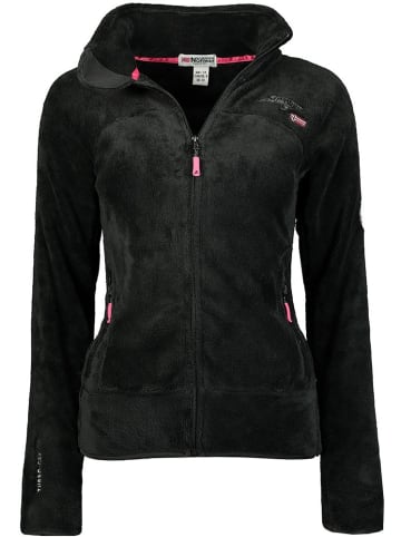 Geographical Norway Fleecejacke/Fleecepullover "Upaline Lady Color 007 Bs3" in Schwarz