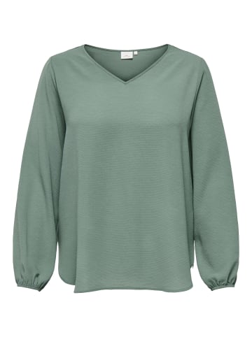 ONLY Carmakoma Bluse in Balsam Green