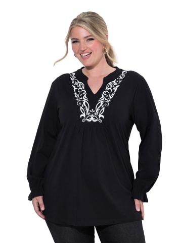 MIAMODA Longshirt in schwarz