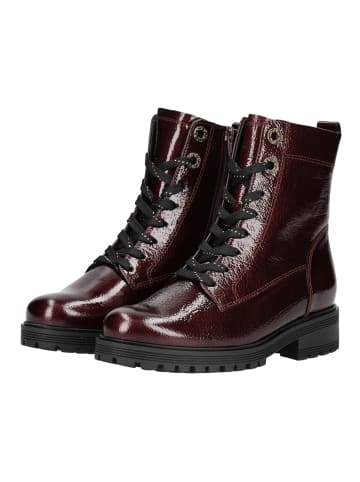 Gabor Stiefelette Rot Lack