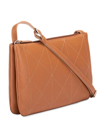 MYWALIT Umhängetasche Leder 25 cm in dune