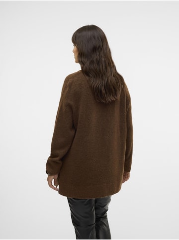 Vero Moda Strickpullover in Pinecone