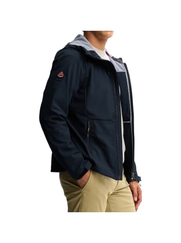 Superdry Trekker Softshell-Kapuzenjacke Blau
