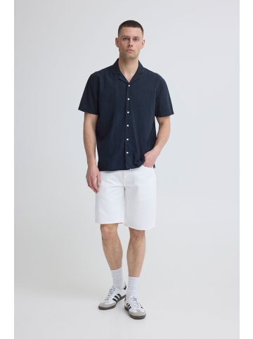 BLEND Kurzarmhemd BHAvan in Dunkelblau