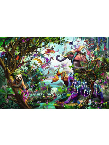 Ravensburger Ravensburger Puzzle 4.000 Teile Die Drachen der Tropen in bunt