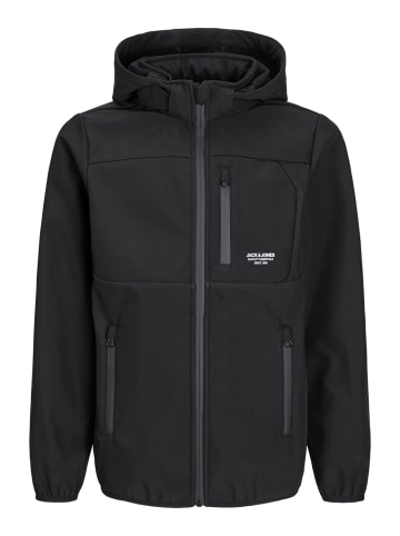 JACK & JONES Junior Softshelljacke  JJTHEO SOFTSHELL JACKET in black