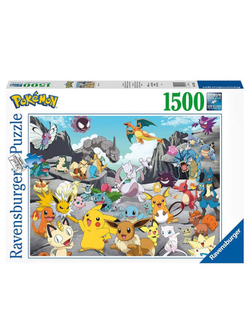 Pokémon Puzzle 1500 Teile | Pikachu & Freunde | Pokemon | Ravensburger