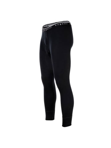 Bugatti Lange Unterhose 1er Pack in Schwarz