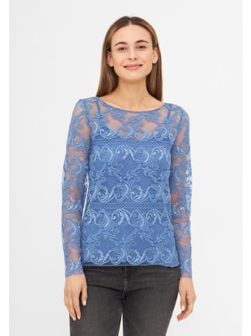 TOOCHE Bluse & Hemd "Lace Elegance" in Schwarz