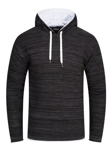 behype Kapuzensweatshirt NATHANAEL in Schwarz