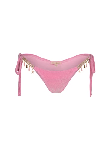Moda Minx Bikini Hose Lumiere Seychelles Tie Side Brazilian in Pink