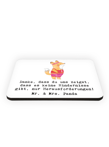 Mr. & Mrs. Panda whiteboardmagnet Leichtathletik Trainerin Inspi... in Weiß