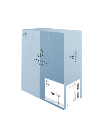 Zwiesel Glas 2er Set Bordeaux Rotweingläser Duo 729 ml in transparent