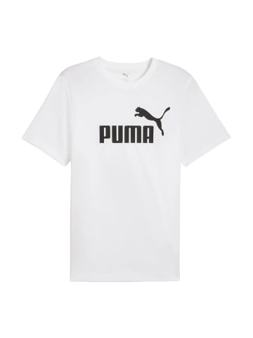 Puma T-Shirt 'ESS No. 1' in weiss
