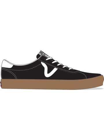 Vans Sneaker "Sport Low" in Schwarz