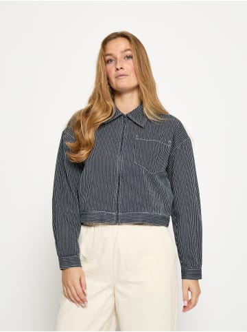 minus Jacke in Dark Denim Stripe