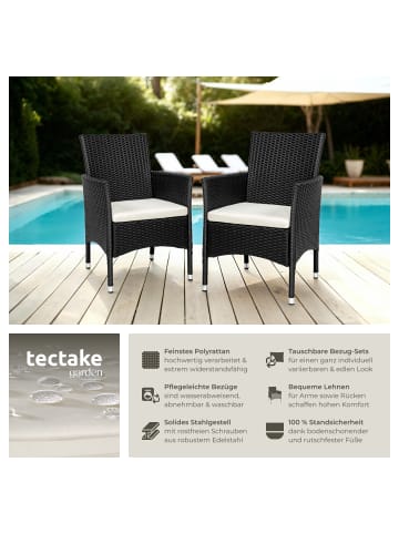 tectake 2er Set Rattanstuhl Nantes