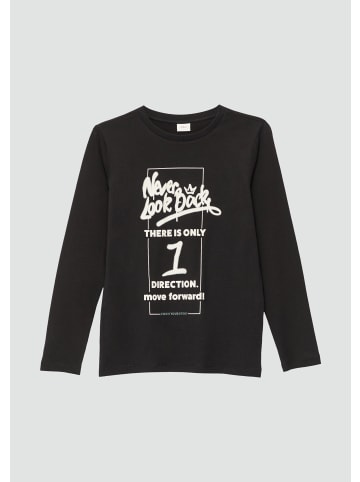 s.Oliver T-Shirt langarm in Schwarz