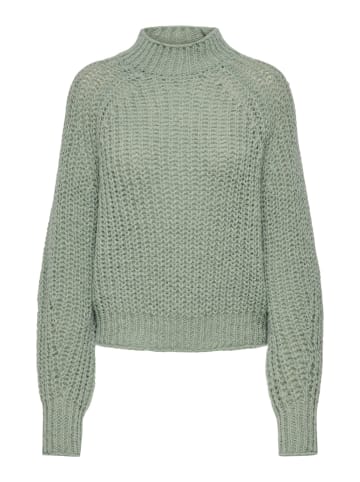 JDY Strickpullover in Iceberg Green