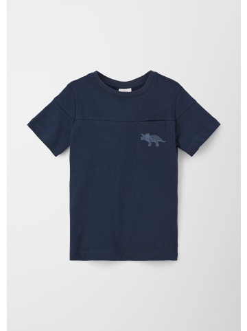 s.Oliver T-Shirt kurzarm in Blau