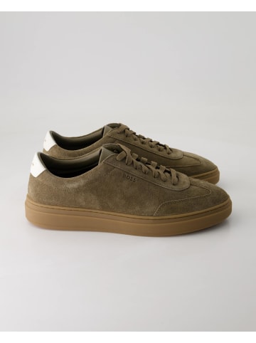 BOSS Sportliche Schnürschuhe in Grün