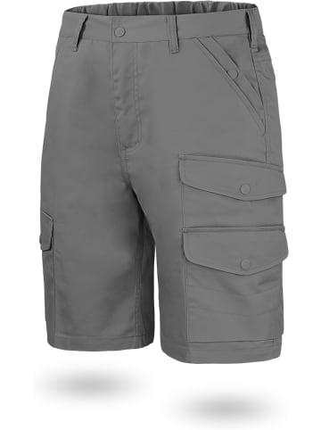 Normani Outdoor Sports Herren BDU Shorts Kebili in Grau