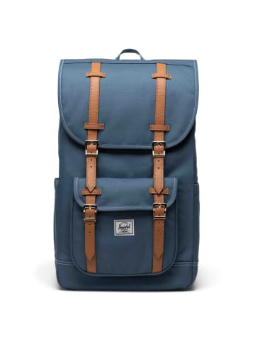 Herschel Little America - Rucksack 16" 49.5 cm in blue mirage/white stitch