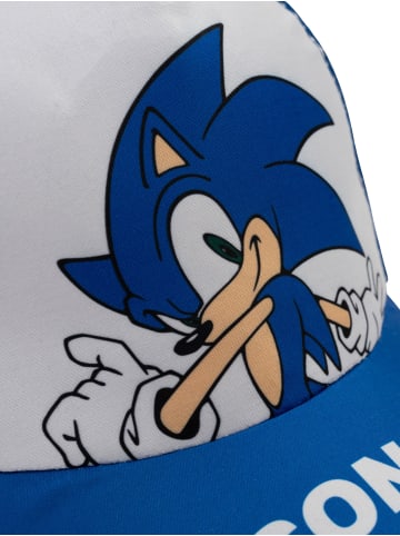 Sonic Sonic The Hedgehog Kappe Cap Basecap Baseballkappe verstellbar in blau