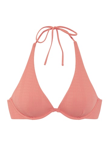 Copenhagen Studios Bügel-Bikini-Top in apricot