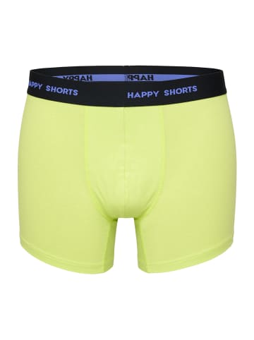 Happy Shorts Retro Pants Jersey in Purple+Black+Lime