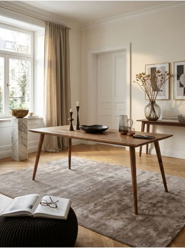 KADIMA DESIGN Esszimmertisch REPA 160 x 80 x 76 cm rustikal Massiv-Holz,