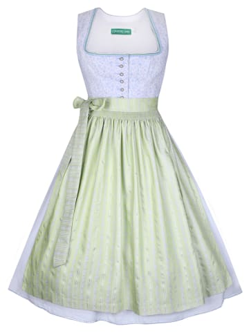 Country Line Midi Dirndl in Hellblau