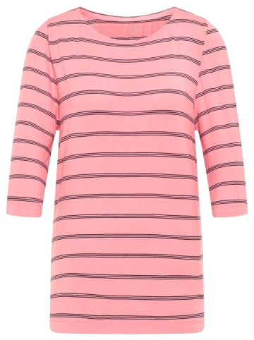 Joy Sportswear Halbarm Ringelshirt AMIRA in carnation pink stripes