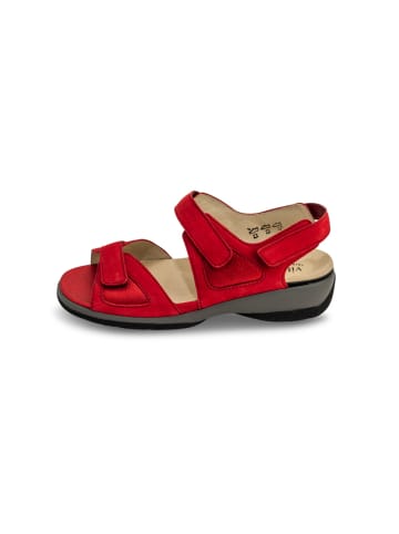 VITAFORM Nubukleder Sandalen in erdbeere