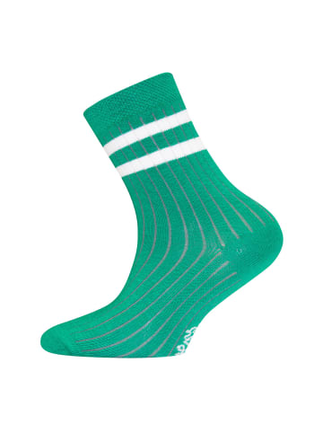 ewers 4er-Set Socken Rippe in rot-weiss-grün-blau