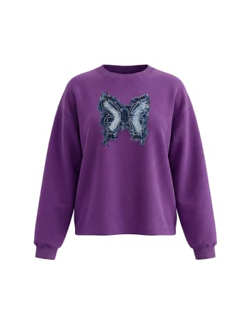 IZIA Women Sweatshirt in Lavender